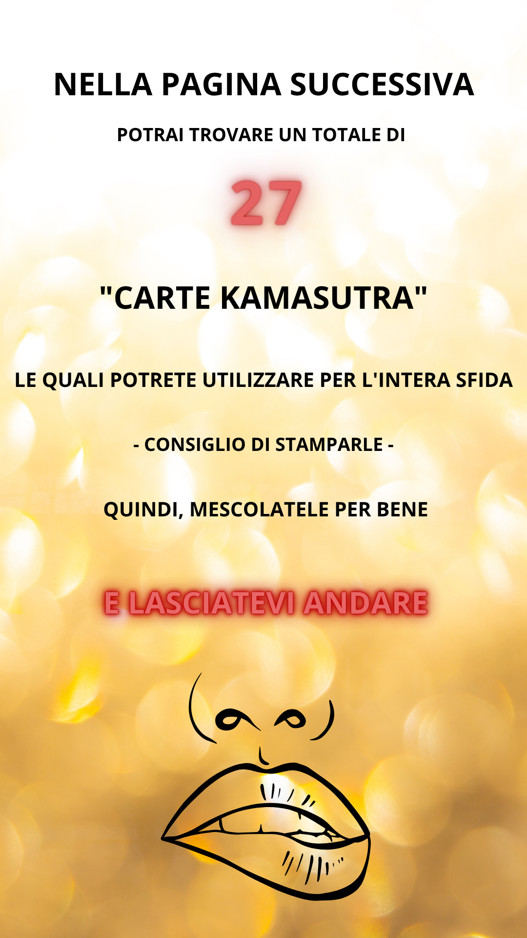 IL VOSTRO KAMASUTRA - CALENDARIO DELL'AVVENTO