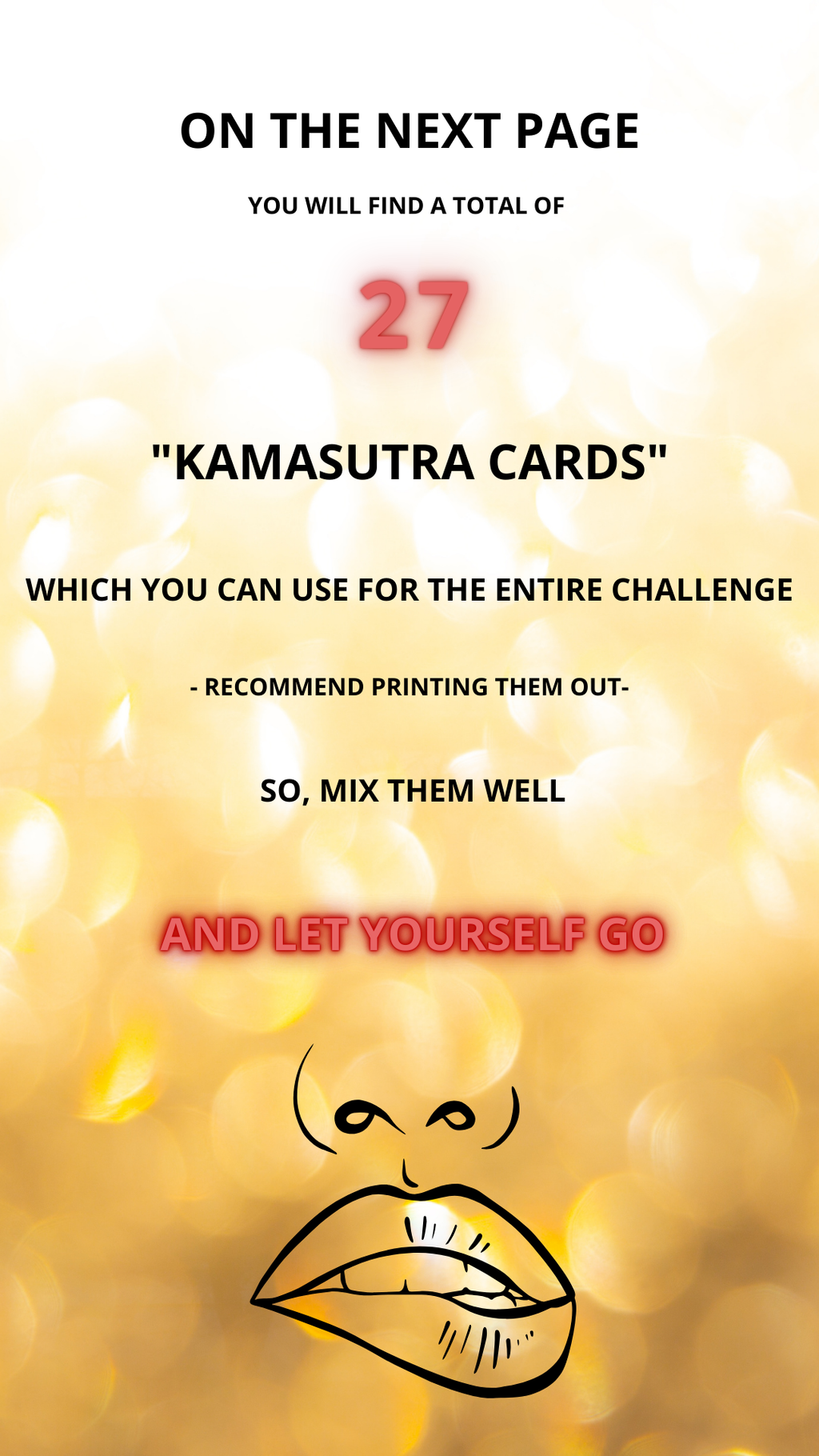 YOUR KAMASUTRA - ADVENT CALENDAR